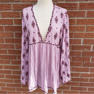 Lilac boho Free People dress